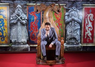 Gerard Butler jokes he had to get out of his pyjamas for live-action dragon film