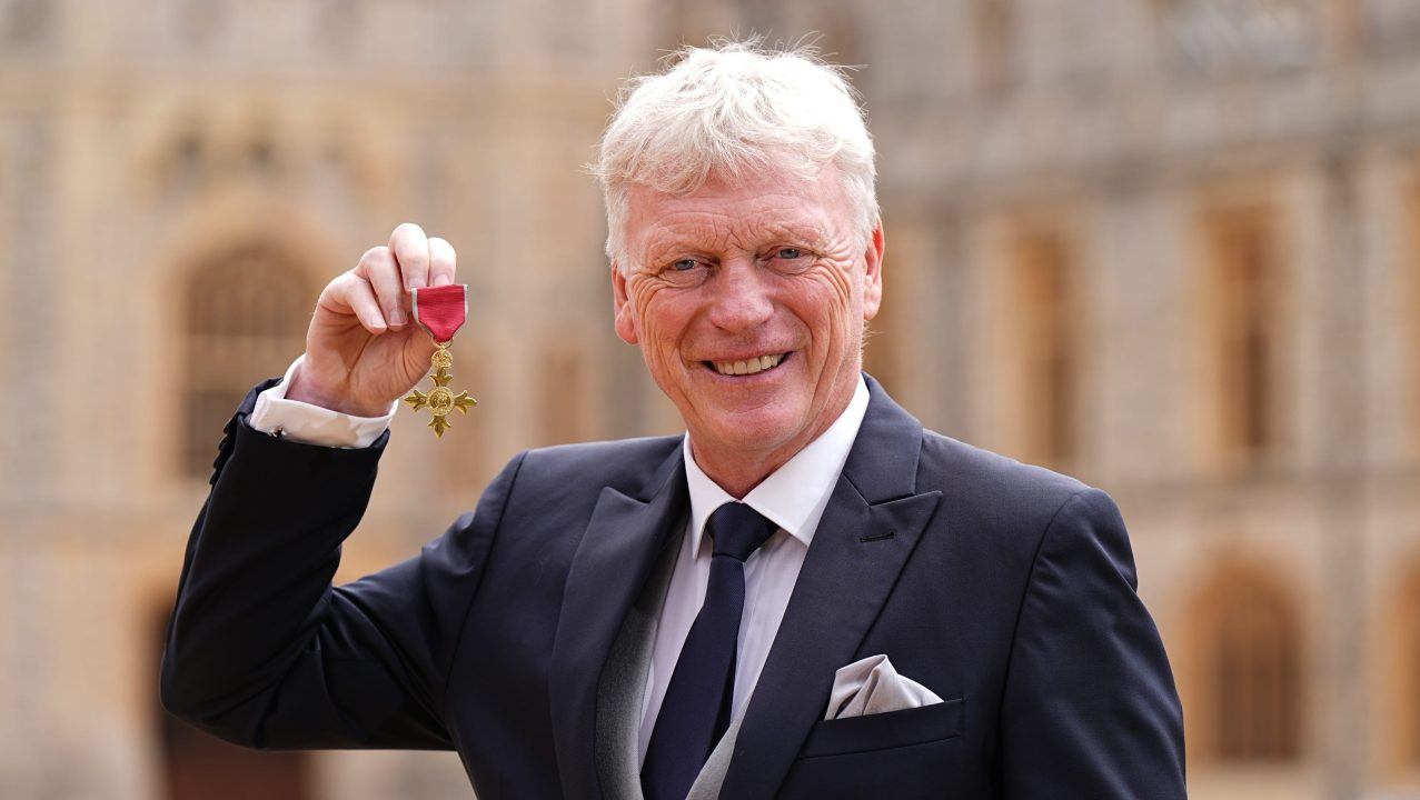 Everton manager David Moyes learned of OBE at grandson’s nativity play