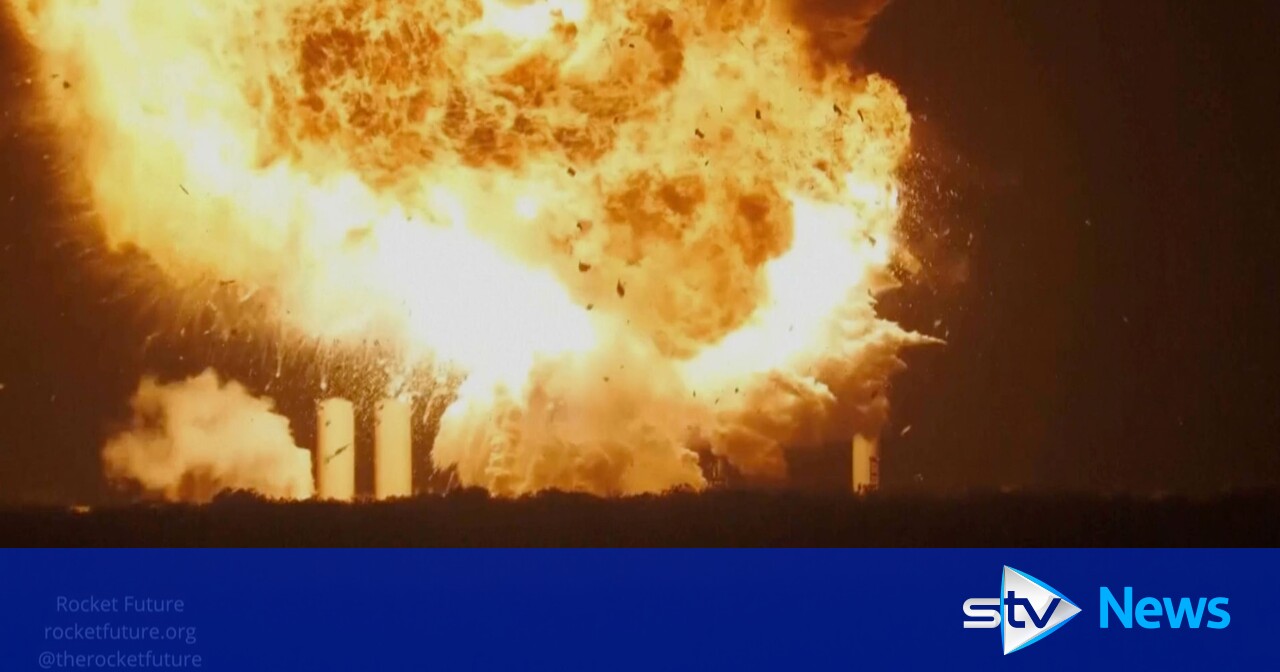 Bei einem Test der SpaceX-Rakete in Texas explodiert es, aber es werden ...