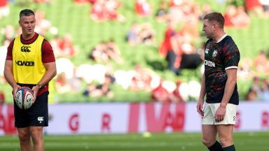 Finn Russell says Andy Farrell helped put any tension with Johnny Sexton to bed