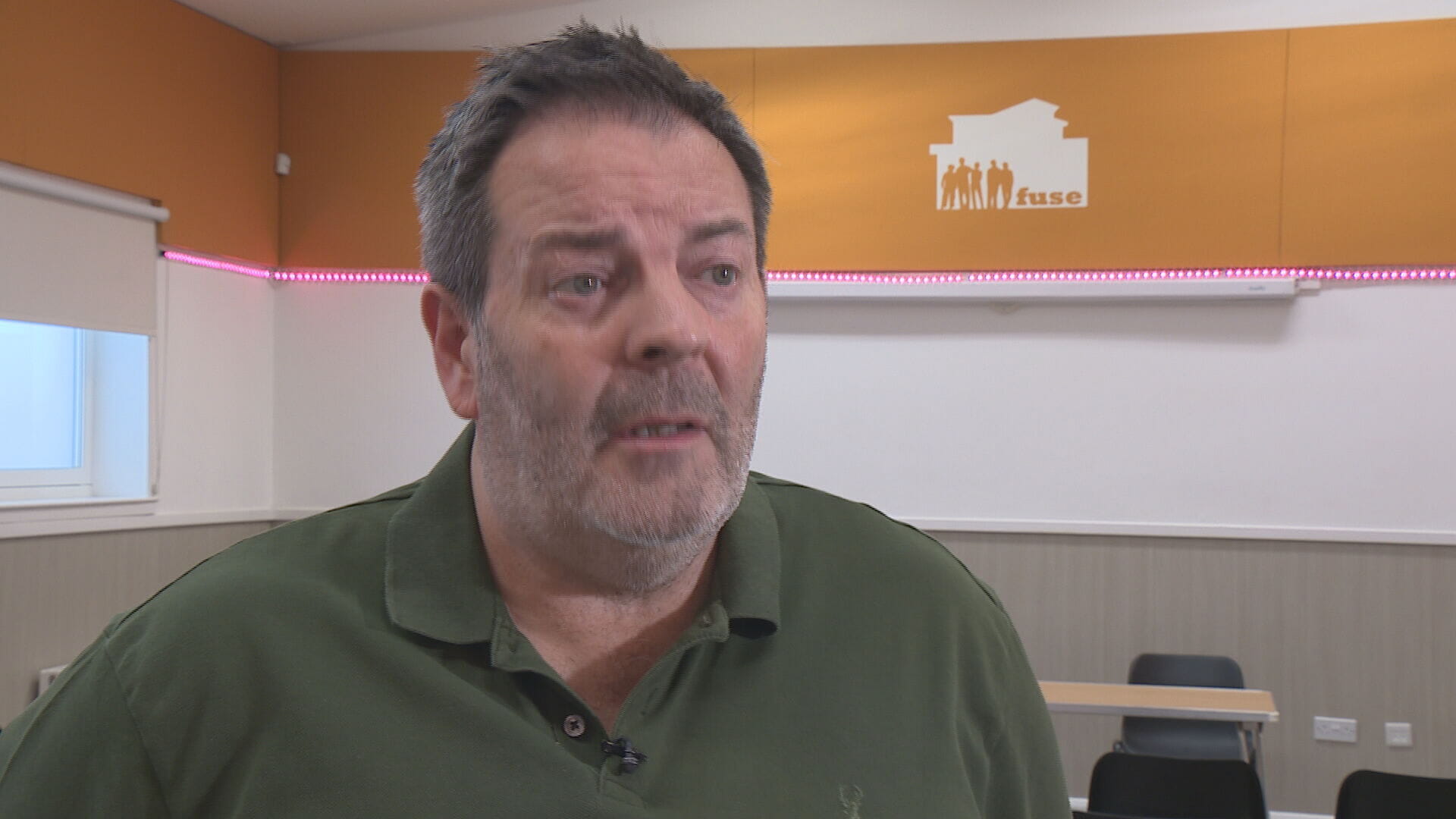 Jerry Baldwin, CEO of Fuse Youth Café in Glasgow