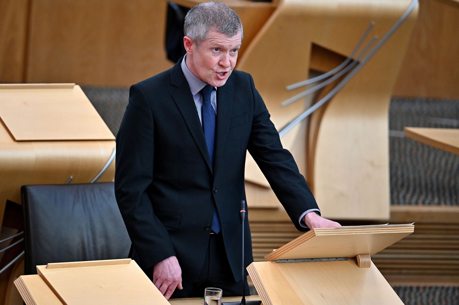 Willie Rennie said the Lib Dems would act to make teaching attractive (Jeff J Mitchell/PA).