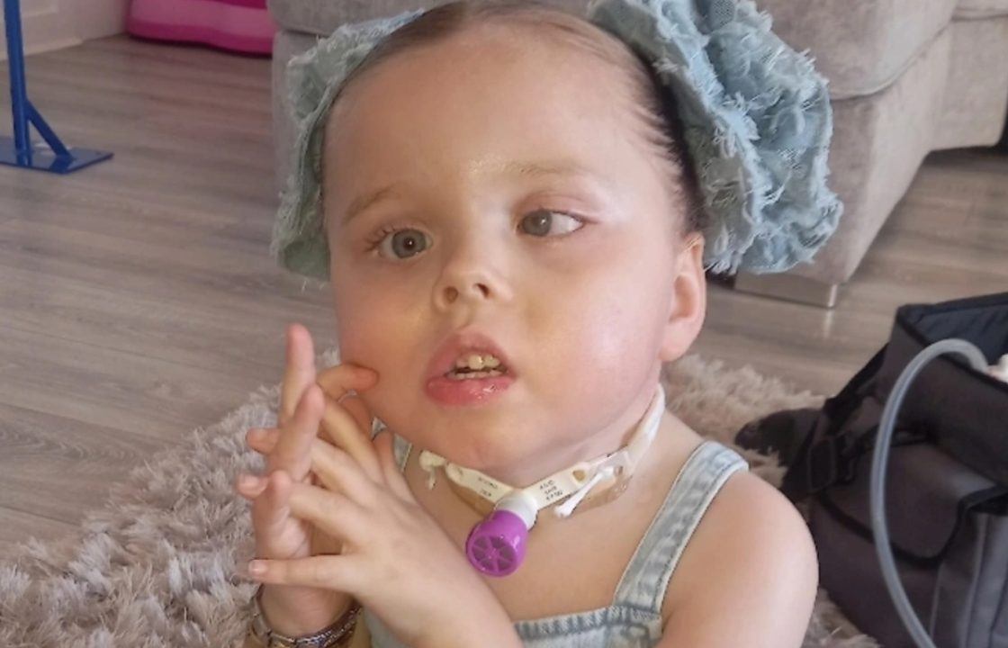 Five-year-old from Glasgow with rare brain tumour raising funds for bespoke tricycle 