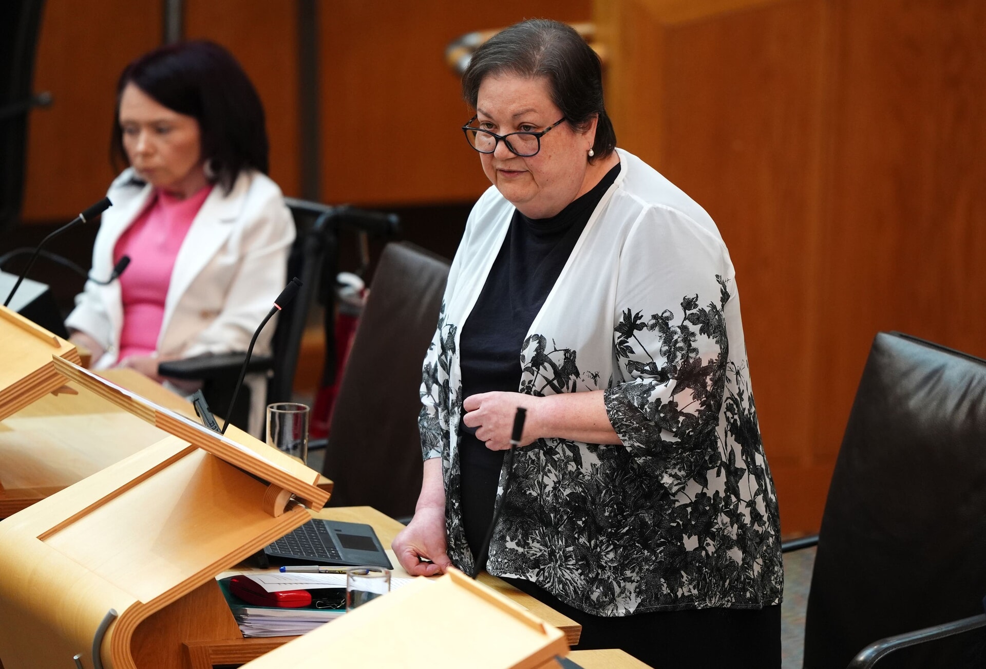 Labour’s Dame Jackie Baillie said the SNP is ‘all over the place’