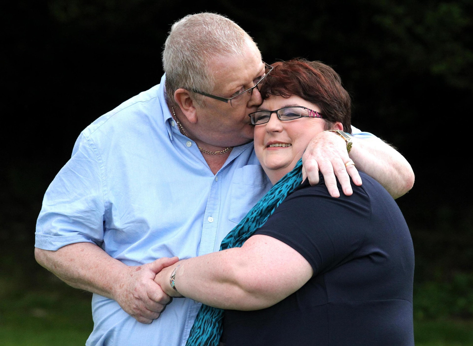 Colin and Chris Weir (Andrew Milligan/PA).