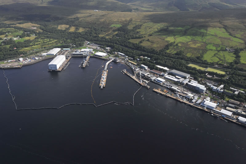 Major £250m redevelopment announced for Faslane naval base 