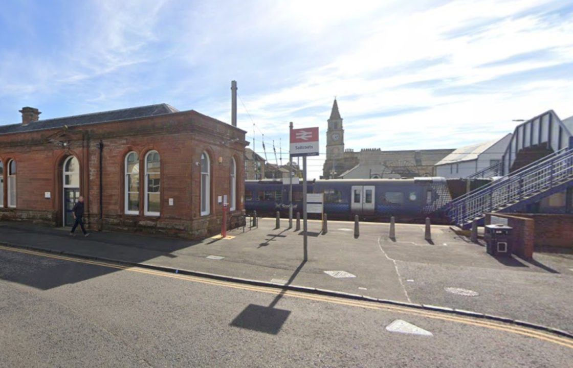 Man attacked by two people wielding metal pole at Saltcoats railway station