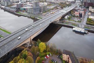 Watch Glasgow’s iconic Kingston Bridge open 55 years ago