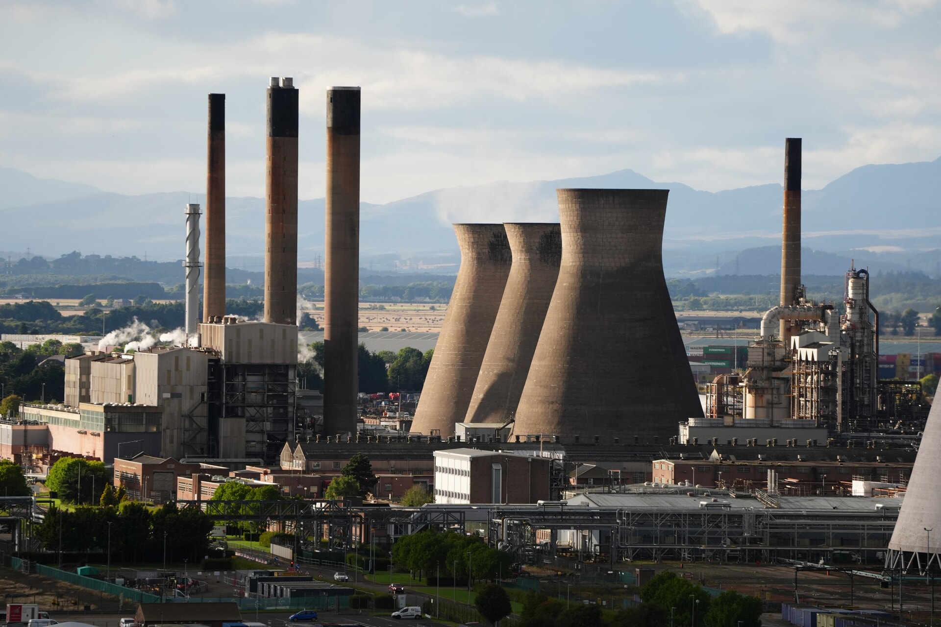 More than 400 jobs have been lost at the Grangemouth site.