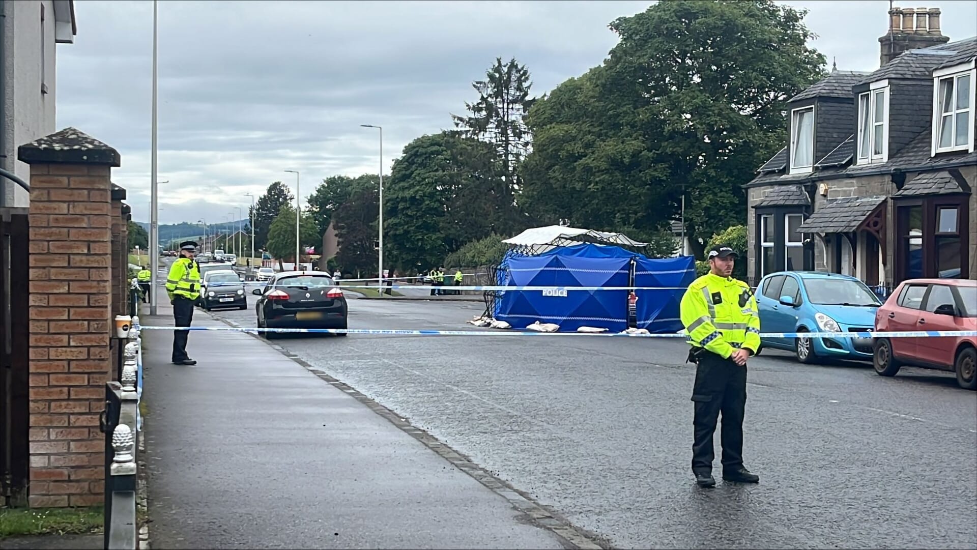 Police incident on South Road, Dundee
