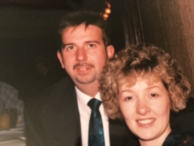 'I miss him every day': Rod with wife Clare