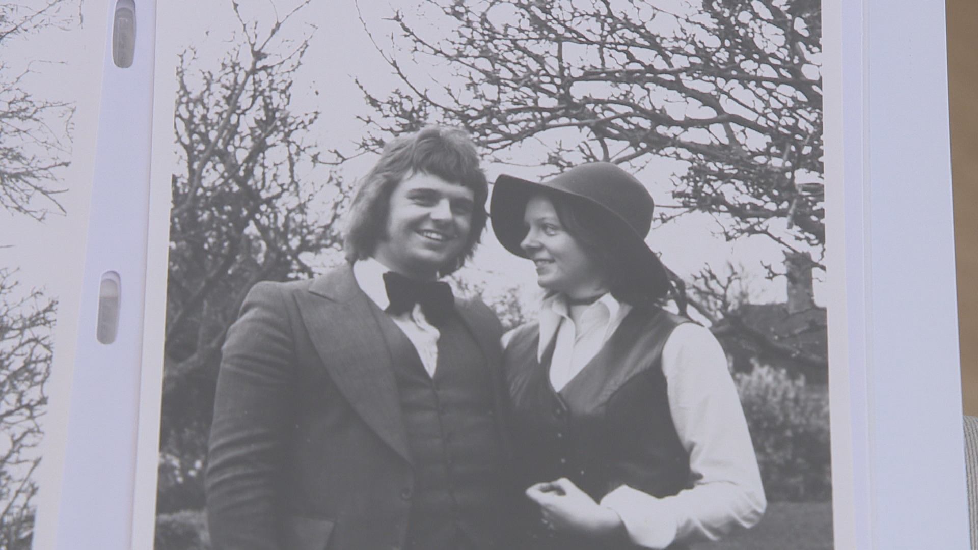 Glenn and Rona Stewart have been together since high school.