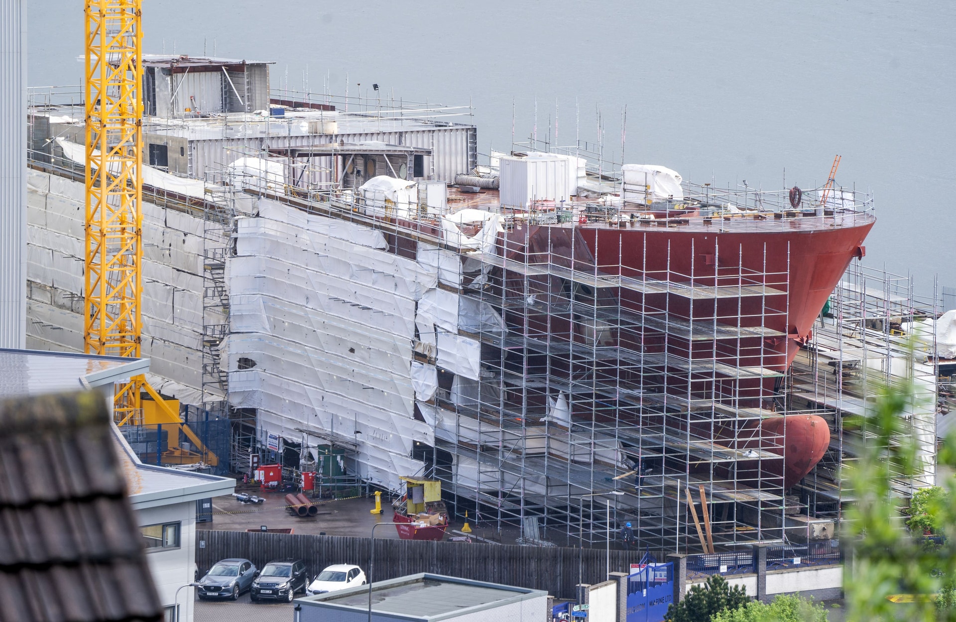 The report highlighted issues with leadership at the shipyard (Jane Barlow/PA).