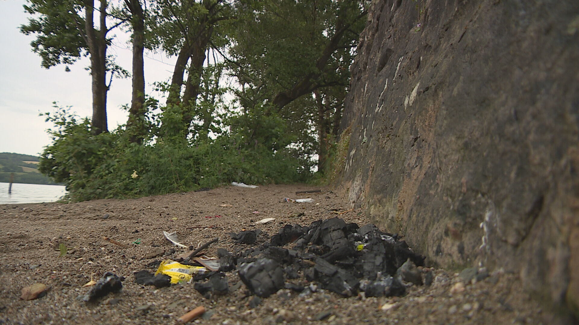 Clear up begins in Loch Lomond