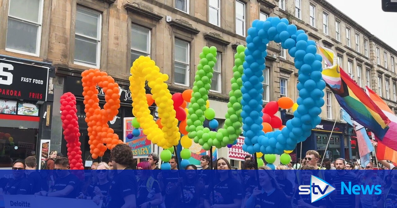 In Pictures: Thousands take to the streets for Glasgow Pride Festival