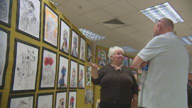 Tayside art workshops helping stroke patients find their voice again