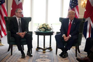 Trump in Scotland: Donald Trump hosts Keir Starmer at Scottish golf resort 