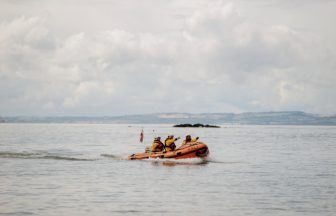 Swimmer rescued by lifeboat crews near Gullane after collapsing during warm weather