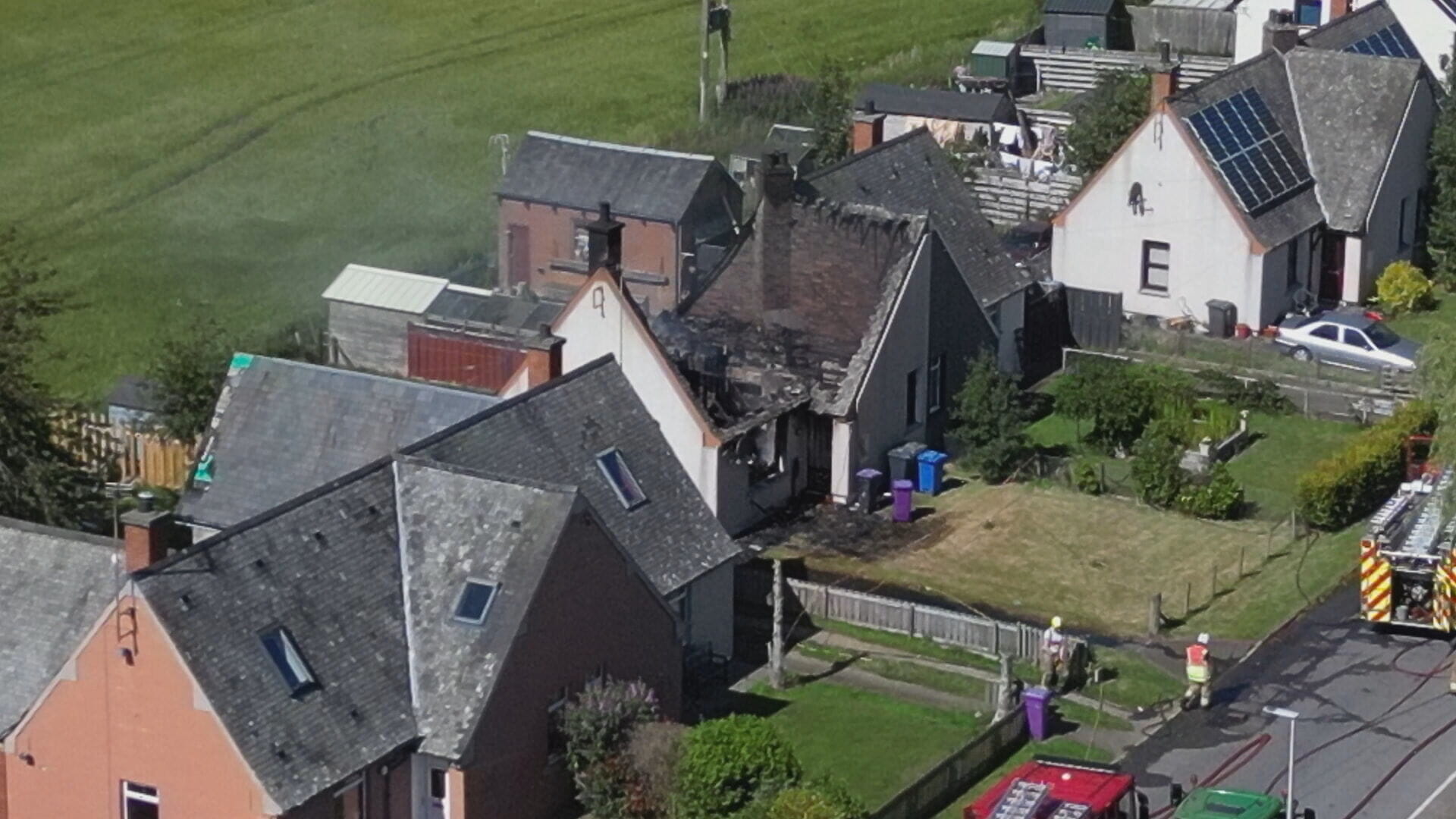 Balreekie fire 