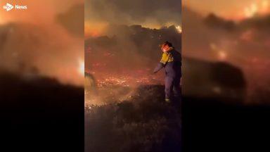 Extreme wildfire warning issued across Scotland due to dry conditions