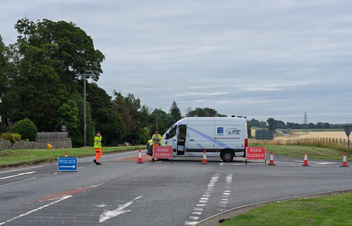 Woman, 29, dies in one-vehicle crash that closed A9 for ten hours