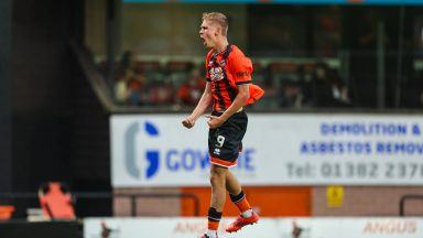Dundee United match-winner Zac Sapsford aims to finish the job in Luxembourg