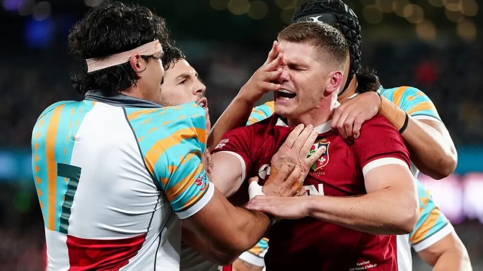 Lions have to battle for win over First Nations and Pasifika team in Melbourne