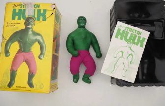 Rare Hulk stretch toy to go under the hammer this month