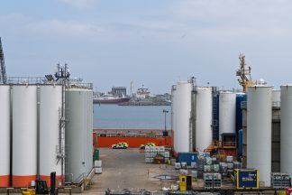 Man airlifted to hospital after falling from scaffolding onboard ship in Peterhead