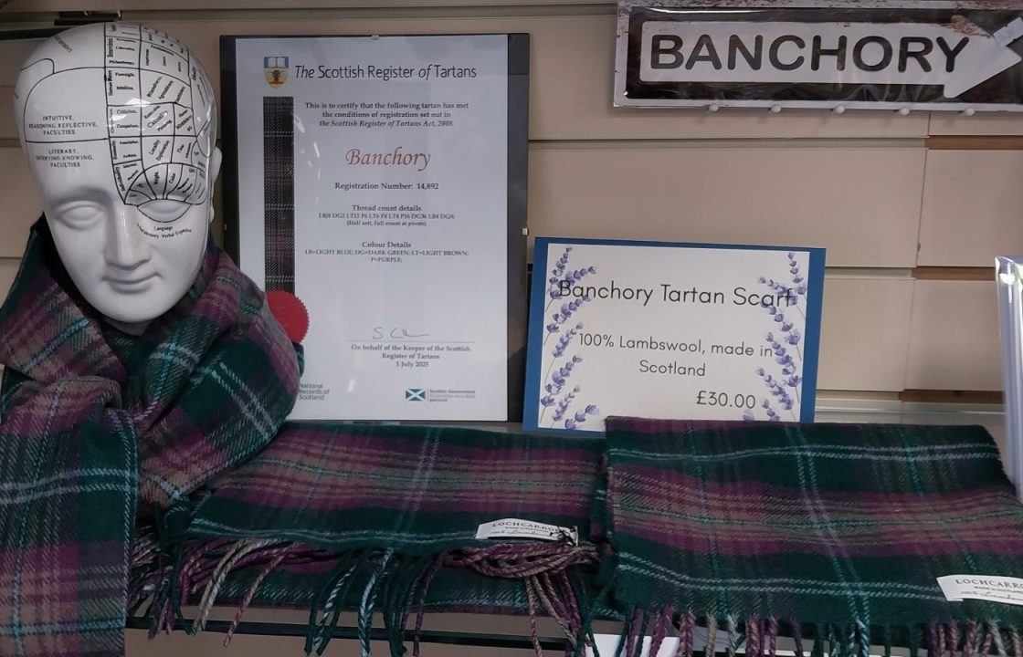 Banchory launches own official tartan after council’s unanimous support