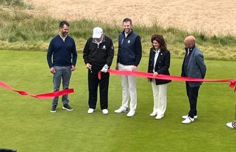 Trump in Scotland: Donald Trump cuts ribbon on new golf course on final day of Scotland visit