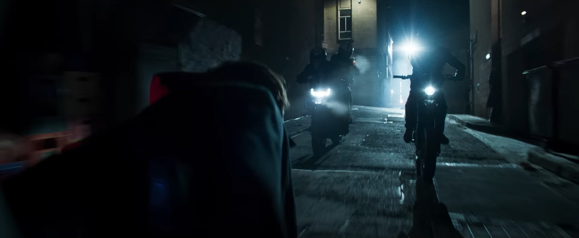 Many city centre streets were shut for the filming of the action flick. 