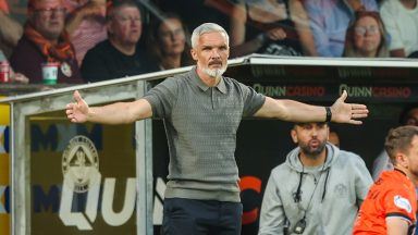 Jim Goodwin laments missed chances despite Dundee United’s Conference League win over Una Strassen