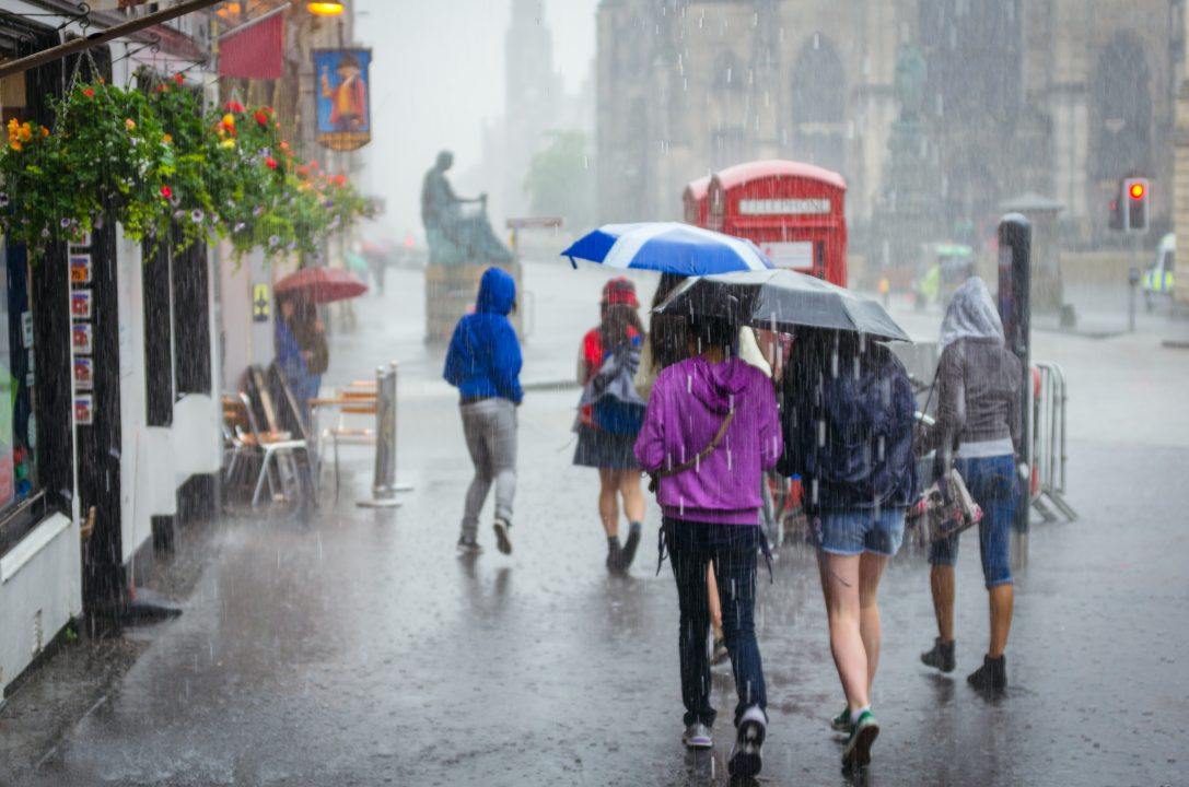 Yellow weather warning widened as Scotland to be battered by thunderstorms
