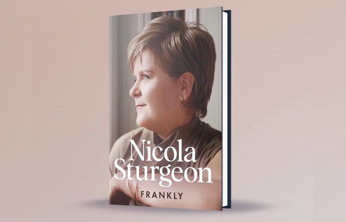 Frankly: Nicola Sturgeon's memoir will cover 'extraordinary events' and 'colourful characters'.