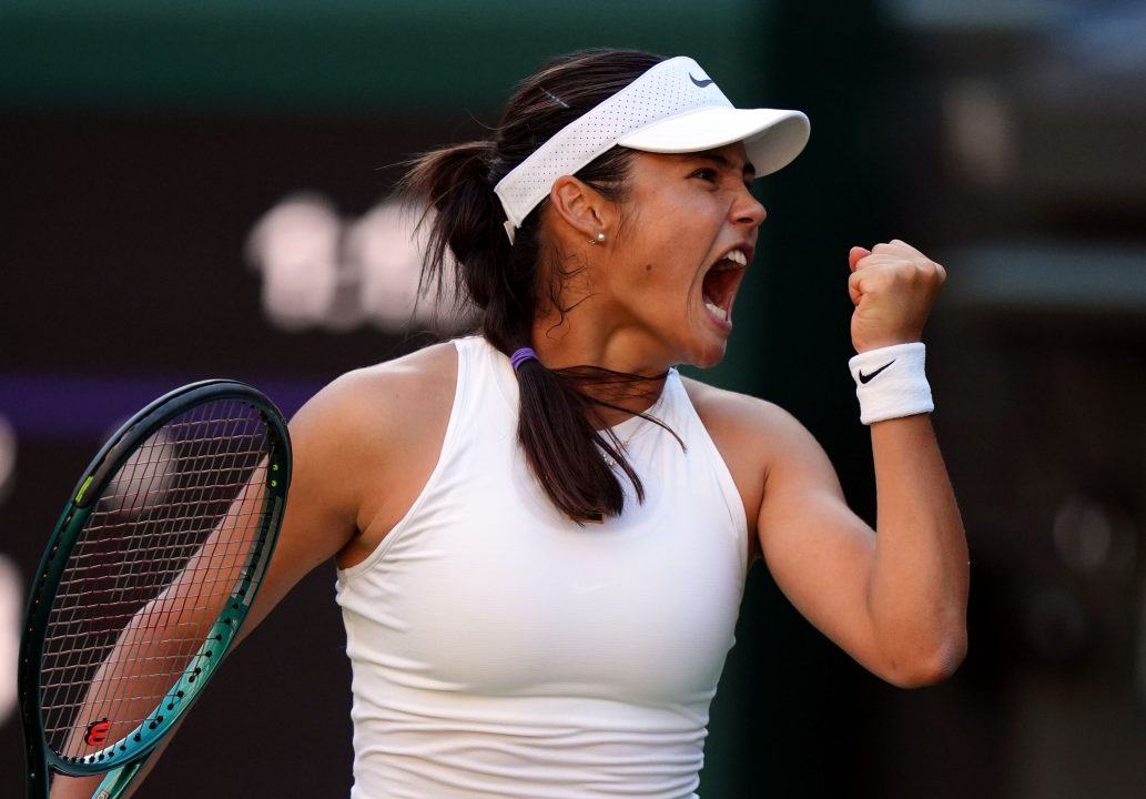 Emma Raducanu was one of seven British winners on Monday (John Walton/PA)