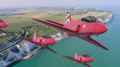 Next generation of Red Arrows jets could be assembled at Prestwick Airport