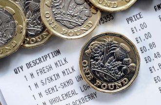 Inflation jumps to highest level for nearly 18 months as food prices rise again
