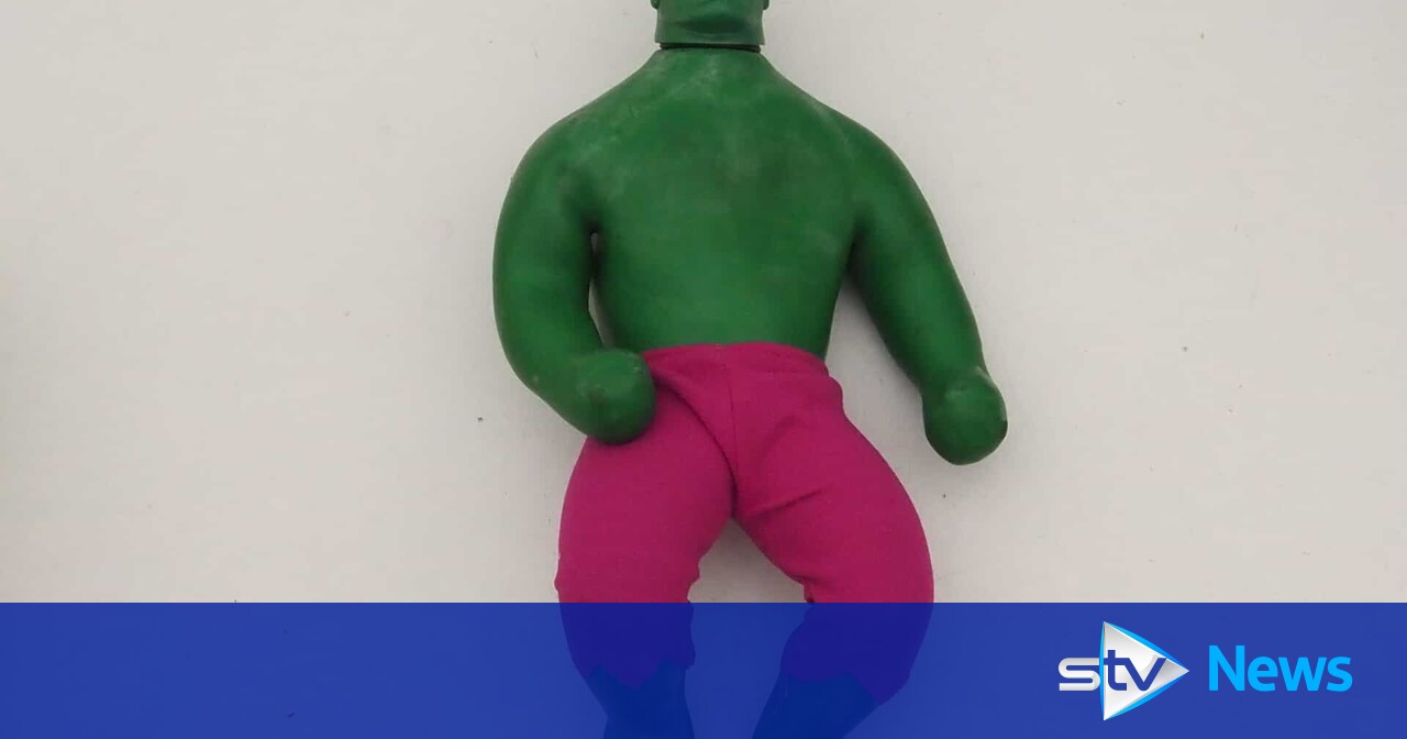 Rare Hulk stretch toy sells for thousands of pounds at auction