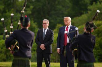 Donald Trump’s visit to Scotland in pictures