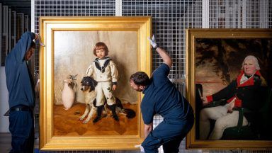Billionaire donates 16 Scottish paintings in memory of late husband