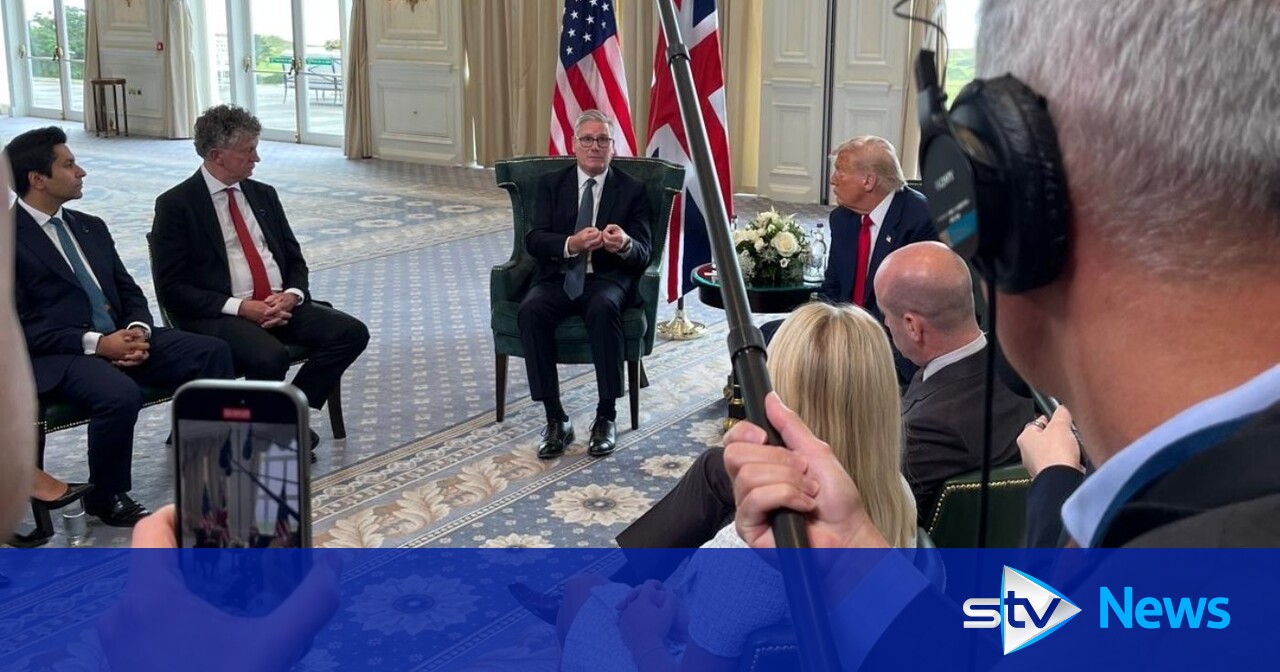 What was it really like reporting on Trump's working holiday in Scotland?