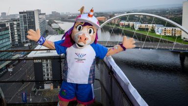 Unicorn named after iconic landmark unveiled as Glasgow Commonwealth Games mascot