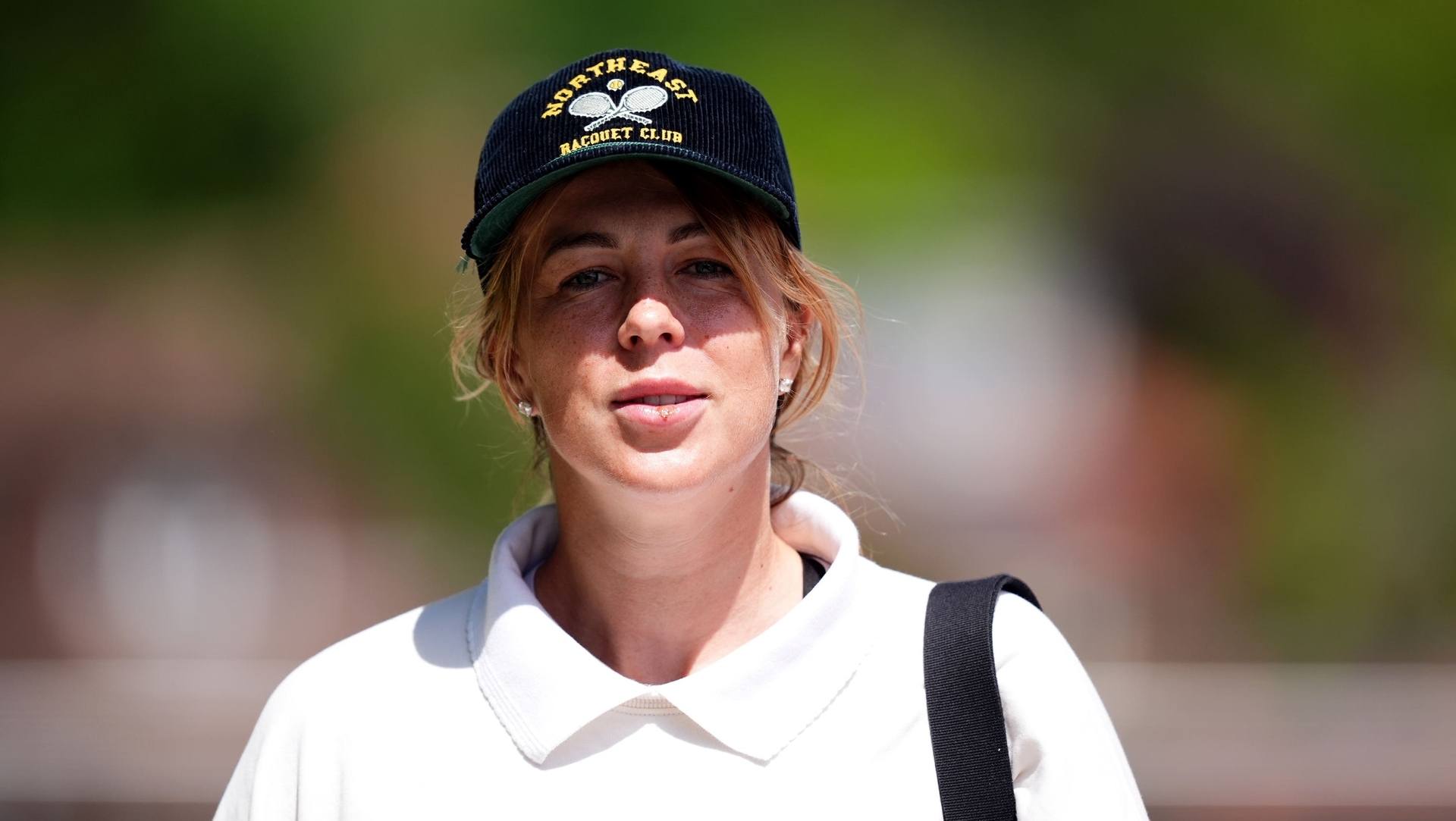 Anastasia Pavlyuchenkova was unhappy with the incident .