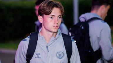 James Penrice leaves Hearts training camp for AEK Athens talks