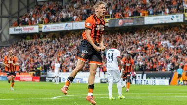 Zac Sapsford gives Dundee United advantage in Conference League opener