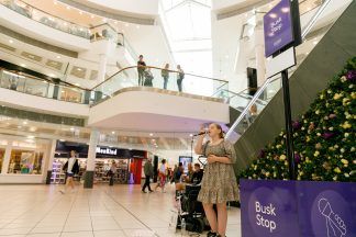 Glasgow’s first indoor busking spot launched by 11-year-old singer at Buchanan Galleries