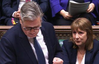 Reeves battles tears as Starmer declines to back her staying in post