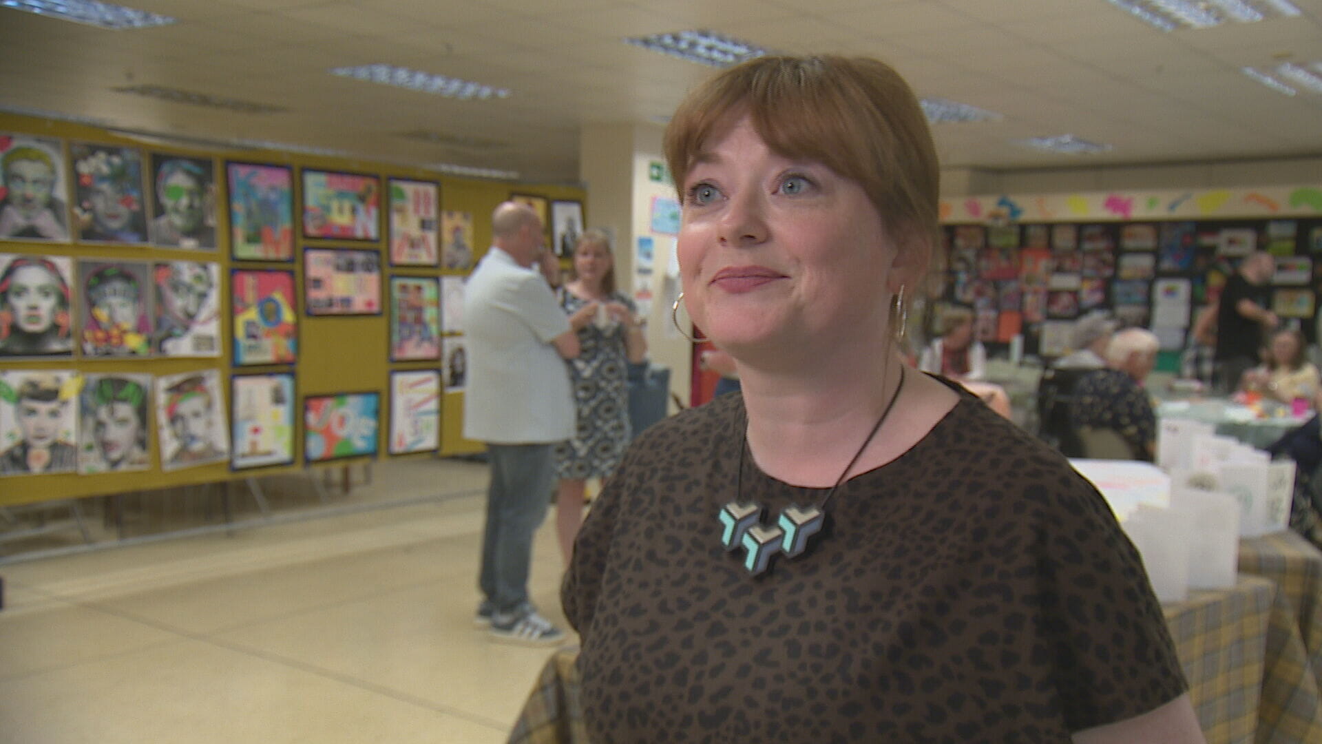 Iona McCann, of Tayside Healthcare Arts Trust, said creative arts can be a tool to help with communication.