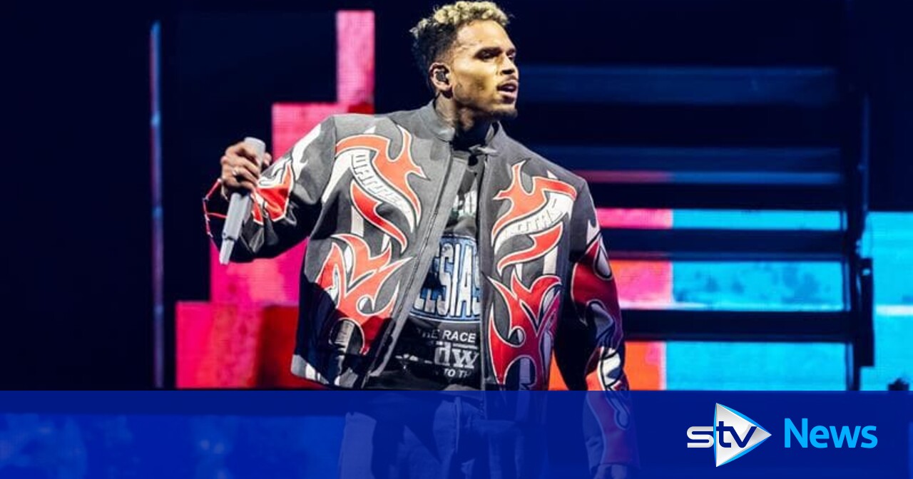 Two men and woman charged over assaults at Chris Brown concert in Glasgow